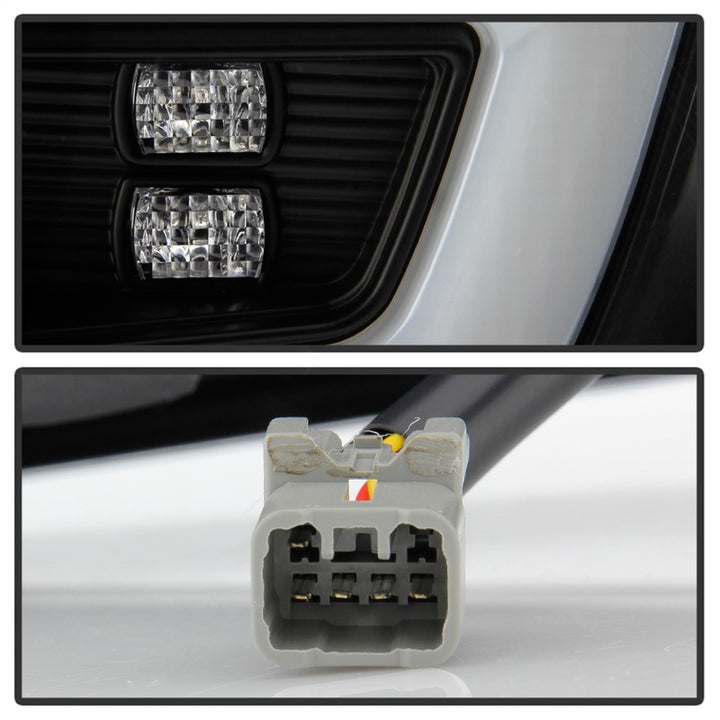 Spyder 08-11 Subaru Impreza WRX 4DR LED Tail Lights - Black ALT-YD-SI084D-LED-BK - Bull Strap