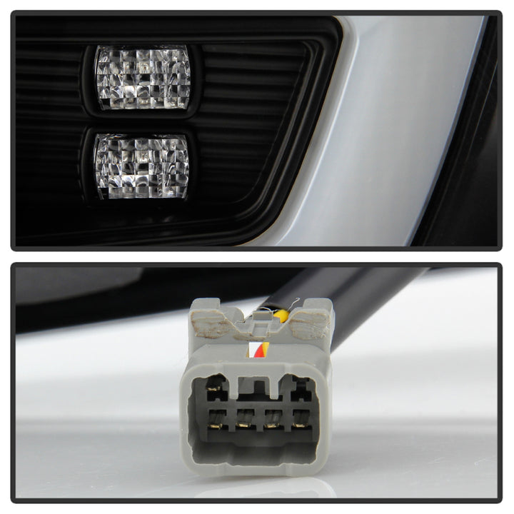 Spyder 08-11 Subaru Impreza WRX 4DR LED Tail Lights - Black ALT-YD-SI084D-LED-BK - Bull Strap