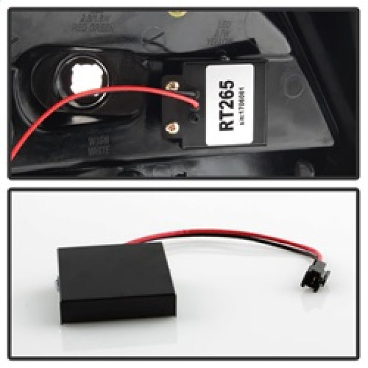 Spyder 12-14 Ford Focus 5DR LED Tail Lights - Black (ALT-YD-FF12-LED-BK) - Bull Strap