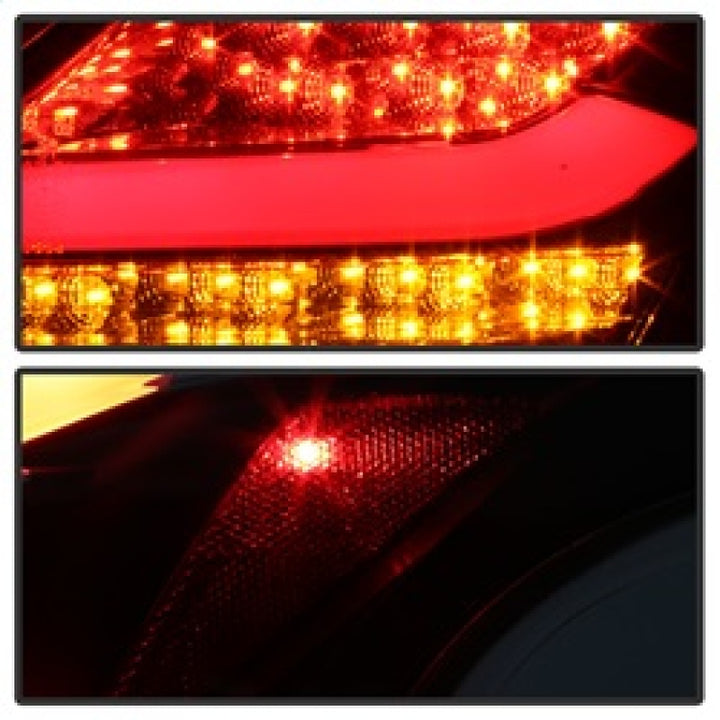 Spyder 12-14 Ford Focus 5DR LED Tail Lights - Black (ALT-YD-FF12-LED-BK) - Bull Strap