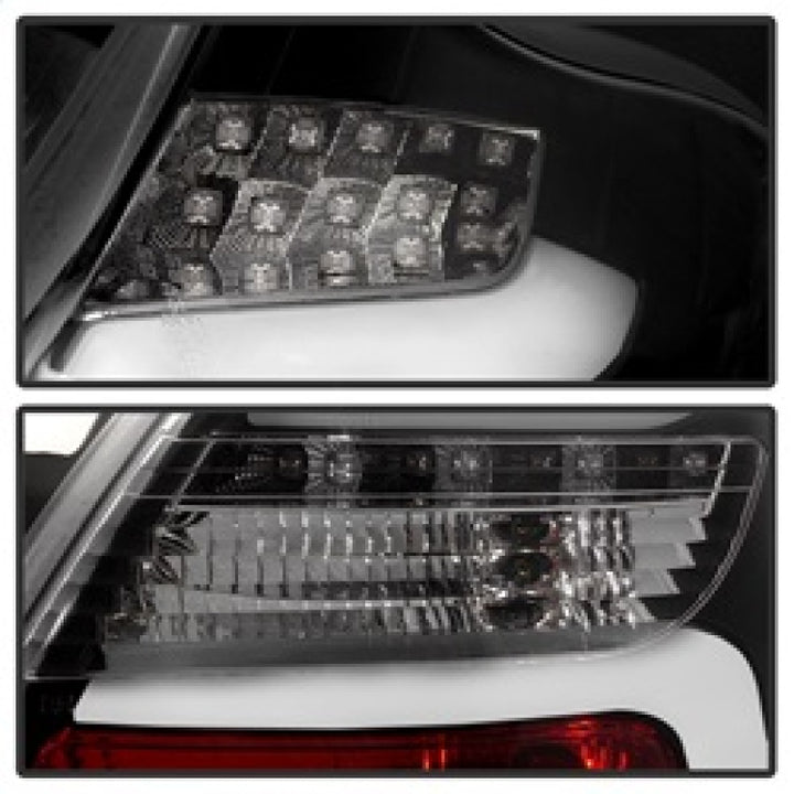 Spyder 12-14 Ford Focus 5DR LED Tail Lights - Black (ALT-YD-FF12-LED-BK) - Bull Strap
