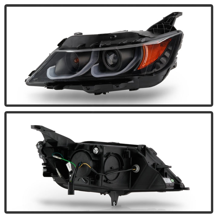 Spyder 14-19 Chevrolet Impala Proj Headlights Low Beam/High Beam H9 Inc - Black PRO-YD-CHIP14-LB-BK - Bull Strap