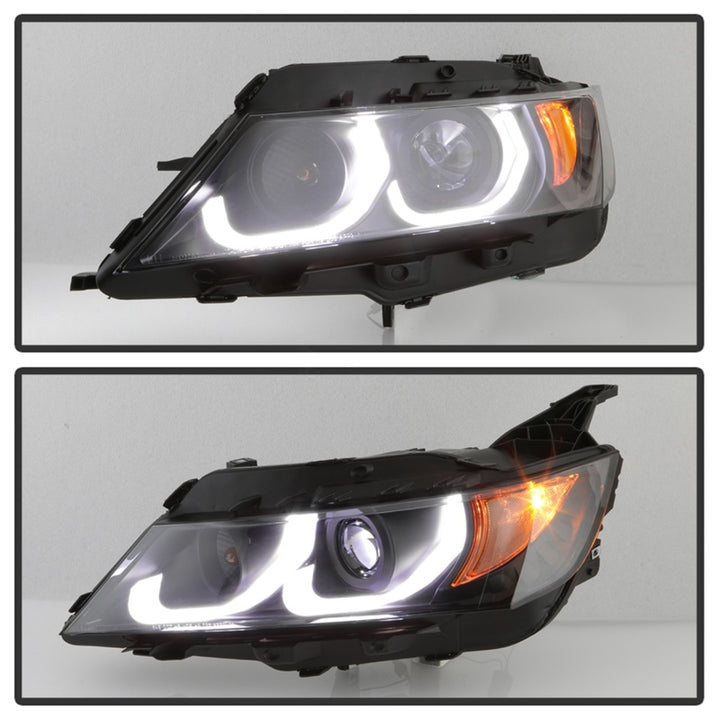 Spyder 14-19 Chevrolet Impala Proj Headlights Low Beam/High Beam H9 Inc - Black PRO-YD-CHIP14-LB-BK - Bull Strap