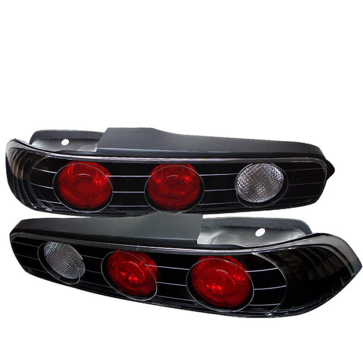 Spyder Acura Integra 94-01 2Dr Euro Style Tail Lights Black ALT-YD-AI94-BK - Bull Strap