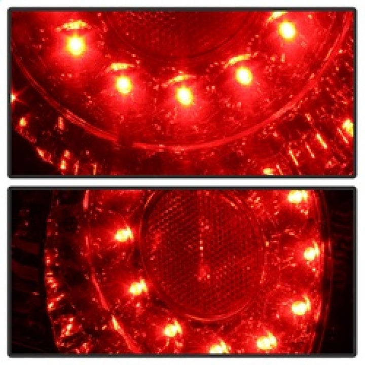 Spyder Acura RSX 02-04 LED Tail Lights Red Clear ALT-YD-ARSX02-LED-RC - Bull Strap