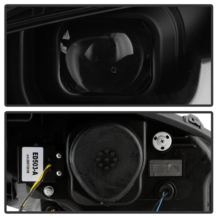 Spyder Apex Series 05-13 Chevrolet C6 Corvette Hi Powered LED Module Headlights - Bull Strap