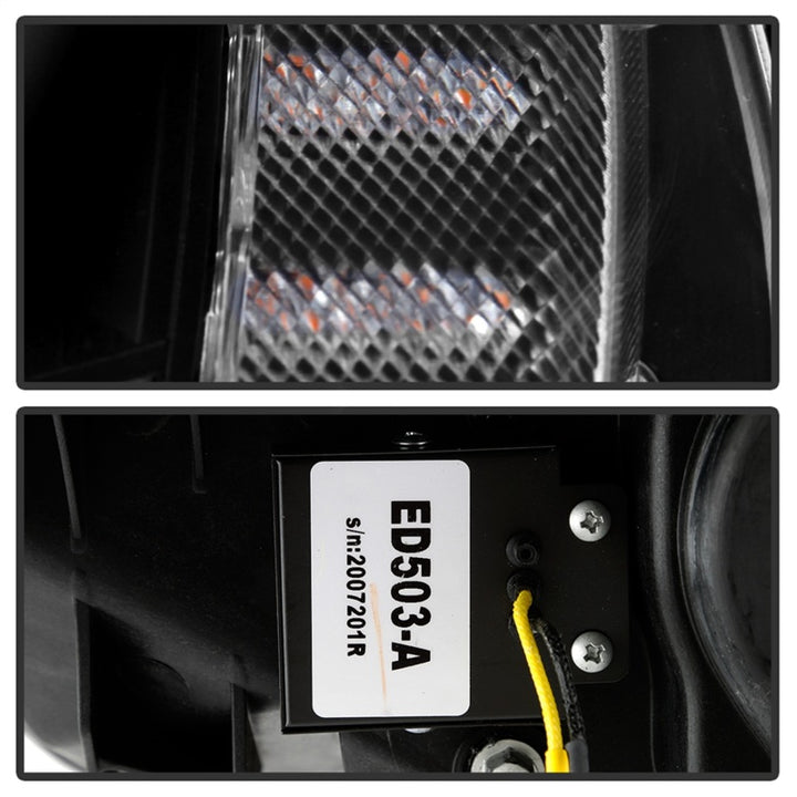 Spyder Apex Series 05-13 Chevrolet C6 Corvette Hi Powered LED Module Headlights - Bull Strap