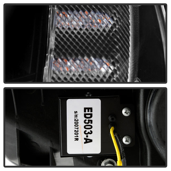 Spyder Apex Series 05-13 Chevrolet C6 Corvette Hi Powered LED Module Headlights - Bull Strap