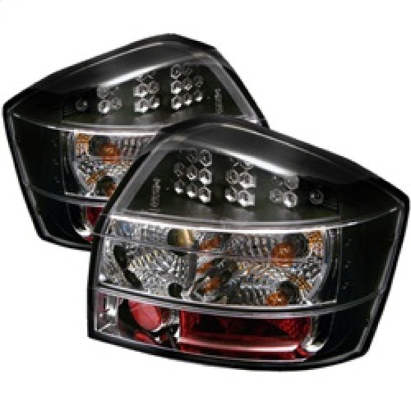 Spyder Audi A4 02-05 LED Tail Lights Black ALT-YD-AA402-LED-BK - Bull Strap