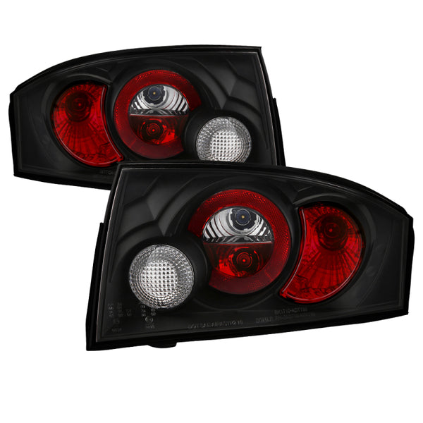 Spyder Audi TT 00-06 Euro Style Tail Lights Black ALT-YD-ATT99-BK - Bull Strap