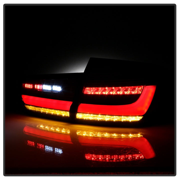 Spyder BMW 3 Series F30 2012-2018 Full LED Tail Lights (ALT-YD-BMWF3012-SEQ-BK) Black (WONT FIT X3) - Bull Strap