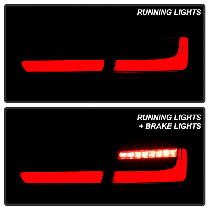 Spyder BMW 3 Series F30 2012-2018 Full LED Tail Lights (ALT-YD-BMWF3012-SEQ-BK) Black (WONT FIT X3) - Bull Strap