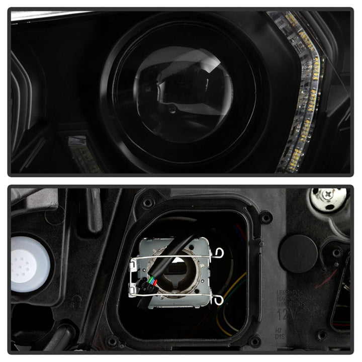 Spyder BMW 5 Series F10 11-13 Xenon/HID AFS Projector Headlights - Black PRO-YD-BMWF10HIDAFS-SEQ-BK - Bull Strap