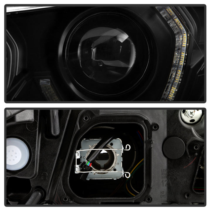 Spyder BMW 5 Series F10 11-13 Xenon/HID AFS Projector Headlights - Black PRO-YD-BMWF10HIDAFS-SEQ-BK - Bull Strap