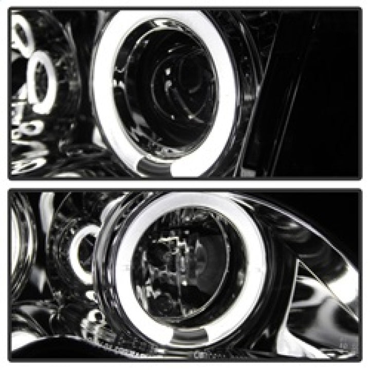 Spyder BMW E46 3-Series 02-05 4DR Projector Headlights 1PC LED Halo Chrm PRO-YD-BMWE4602-4D-AM-C - Bull Strap