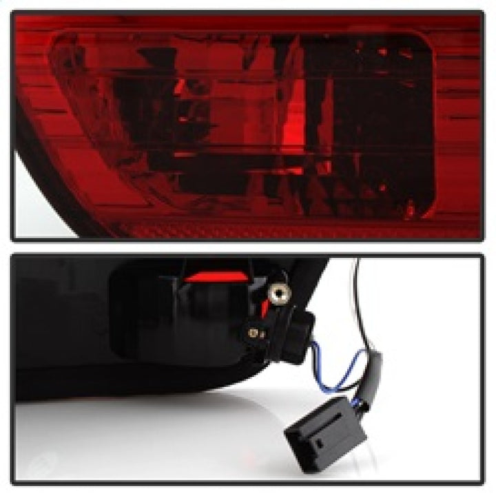 Spyder BMW E53 X5 00-06 4PCS Euro Style Tail Lights- Red Smoke ALT-YD-BE5300-RS - Bull Strap