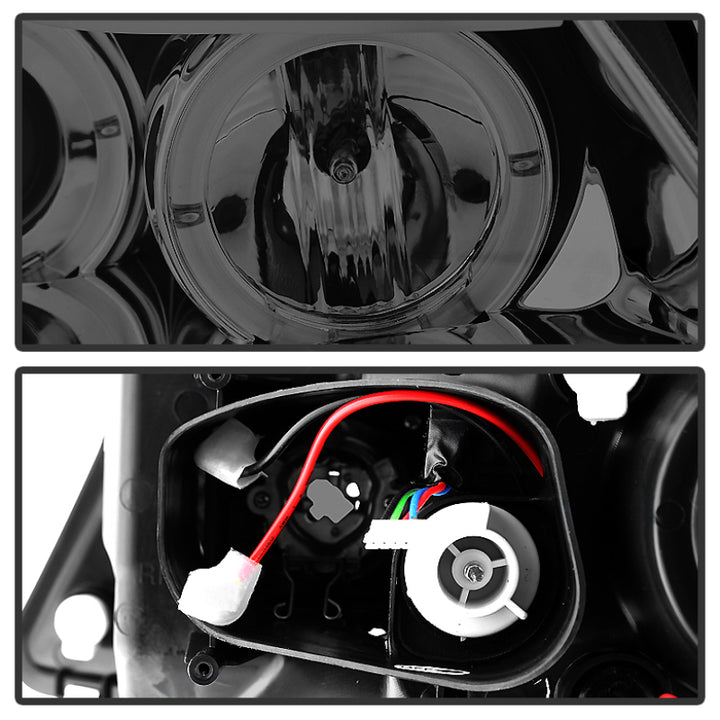 Spyder BMW E90 3-Series 06-08 (4 dr) Proj LED Halo Amber Reflctr Rplc Bulb Smke PRO-YD-BMWE9005-AM-S - Bull Strap