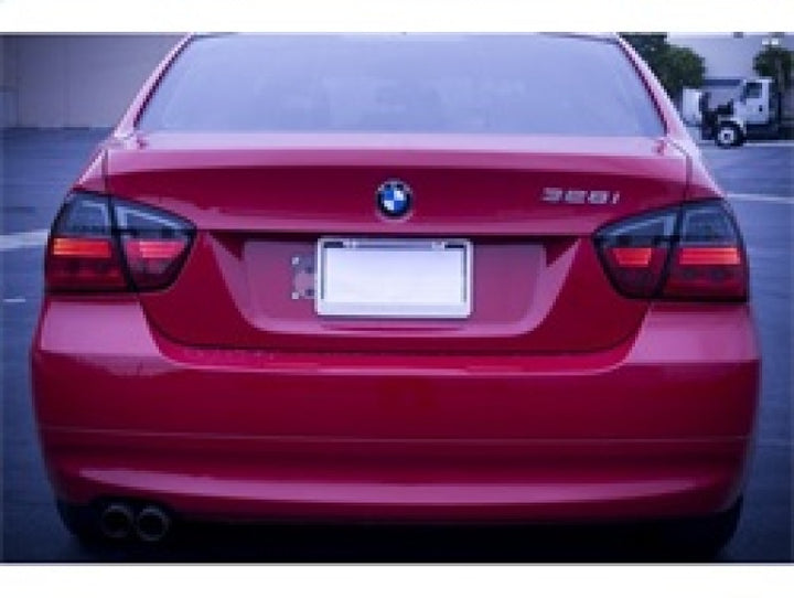 Spyder BMW E90 3-Series 06-08 4Dr LED Tail Lights Red Smoke ALT-YD-BE9006-LED-RS - Bull Strap