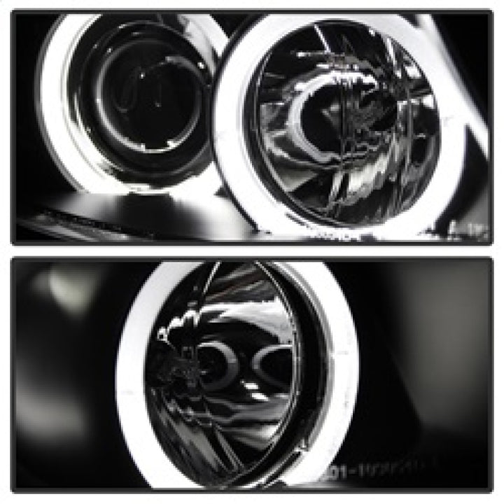 Spyder BMW E90 3-Series 06-08 Projector LED Halo Amber Reflector Rplc Bulb Blk PRO-YD-BMWE9005-AM-BK - Bull Strap