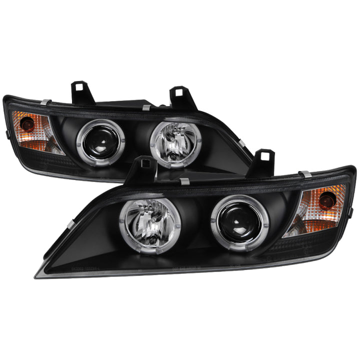 Spyder BMW Z3 96-02 Projector Headlights LED Halo Black High H1 Low H1 PRO-YD-BMWZ396-HL-BK - Bull Strap