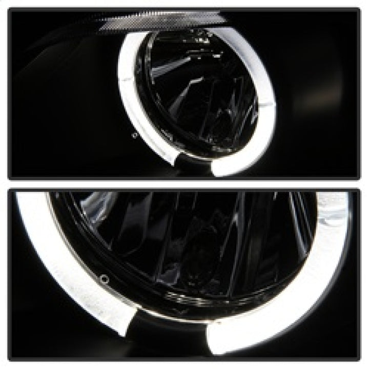 Spyder BMW Z3 96-02 Projector Headlights LED Halo Black High H1 Low H1 PRO-YD-BMWZ396-HL-BK - Bull Strap