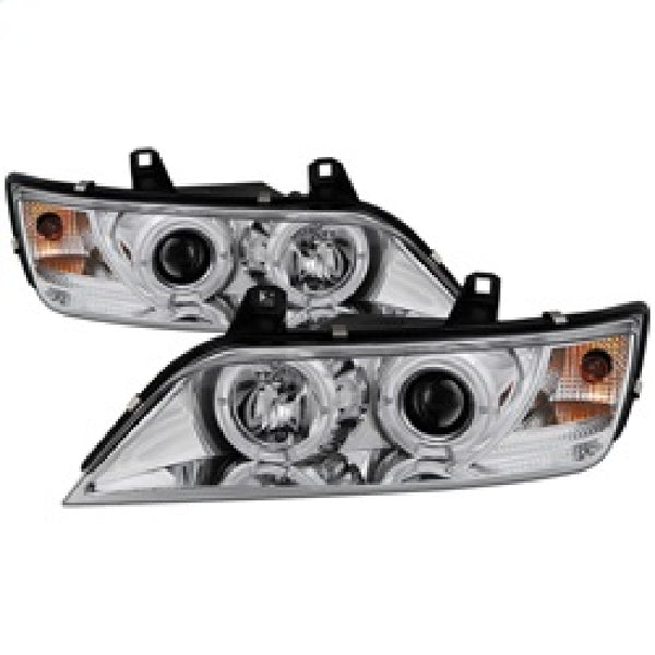 Spyder BMW Z3 96-02 Projector Headlights LED Halo Chrome High H1 Low H1 PRO-YD-BMWZ396-HL-C - Bull Strap
