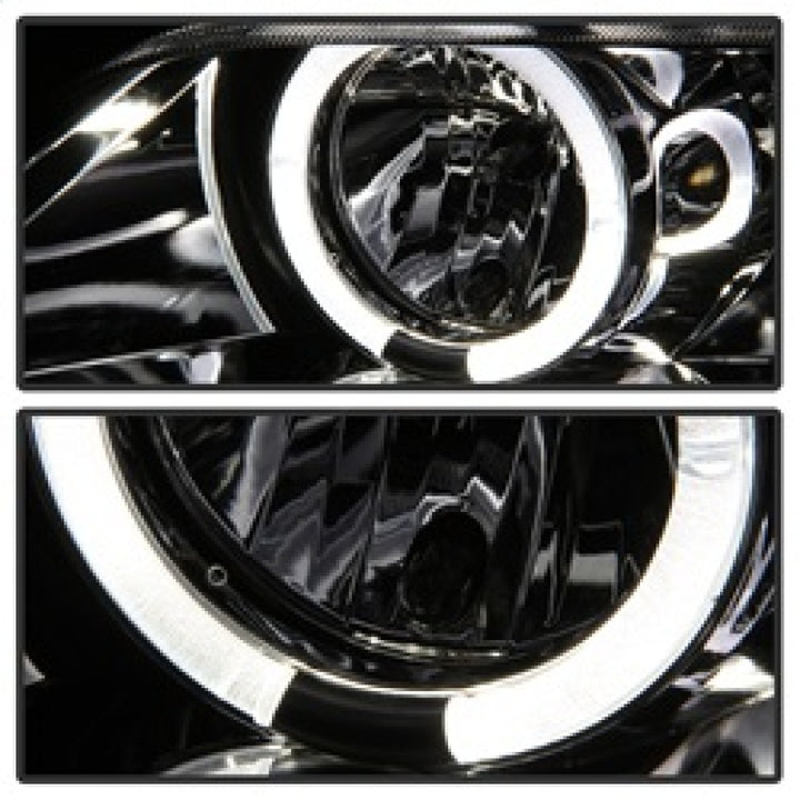 Spyder BMW Z3 96-02 Projector Headlights LED Halo Chrome High H1 Low H1 PRO-YD-BMWZ396-HL-C - Bull Strap
