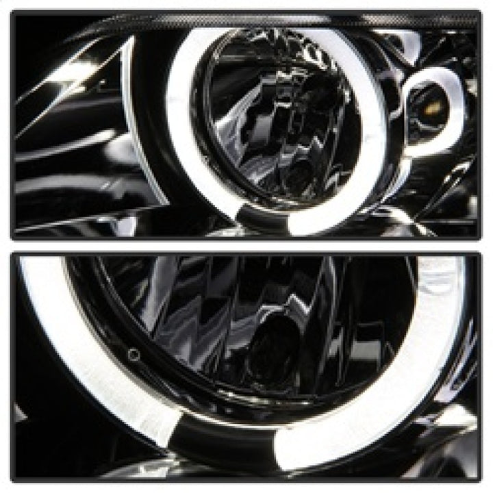 Spyder BMW Z3 96-02 Projector Headlights LED Halo Chrome High H1 Low H1 PRO-YD-BMWZ396-HL-C - Bull Strap