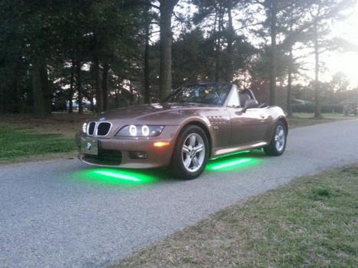 Spyder BMW Z4 03-08 Projector Headlights Xenon/HID Model Only - LED Halo Black PRO-YD-BMWZ403-HID-BK - Bull Strap