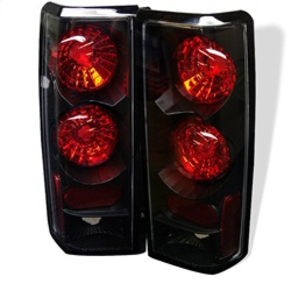 Spyder Chevy Astro/Safari 85-05 Euro Style Tail Lights Black ALT-YD-CAS85-BK - Bull Strap