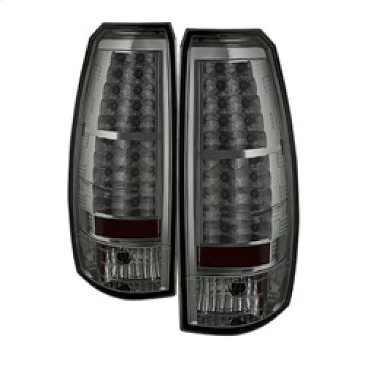 Spyder Chevy Avalanche 07-13 LED Tail Lights Smoke ALT-YD-CAV07-LED-SM - Bull Strap