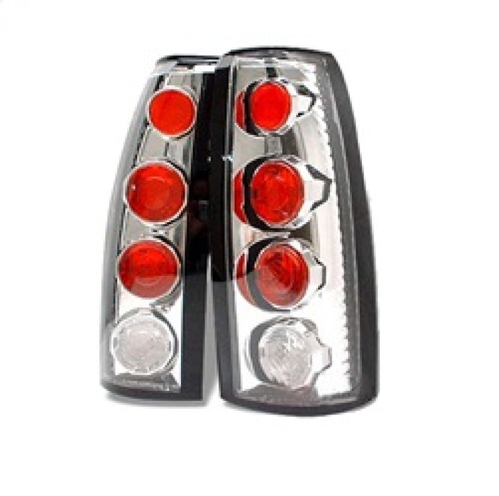 Spyder Chevy C/K Series 1500/2500 88-98/GMC Sierra 88-98 Euro Style Tail Lights Chrm ALT-YD-CCK88-C - Bull Strap