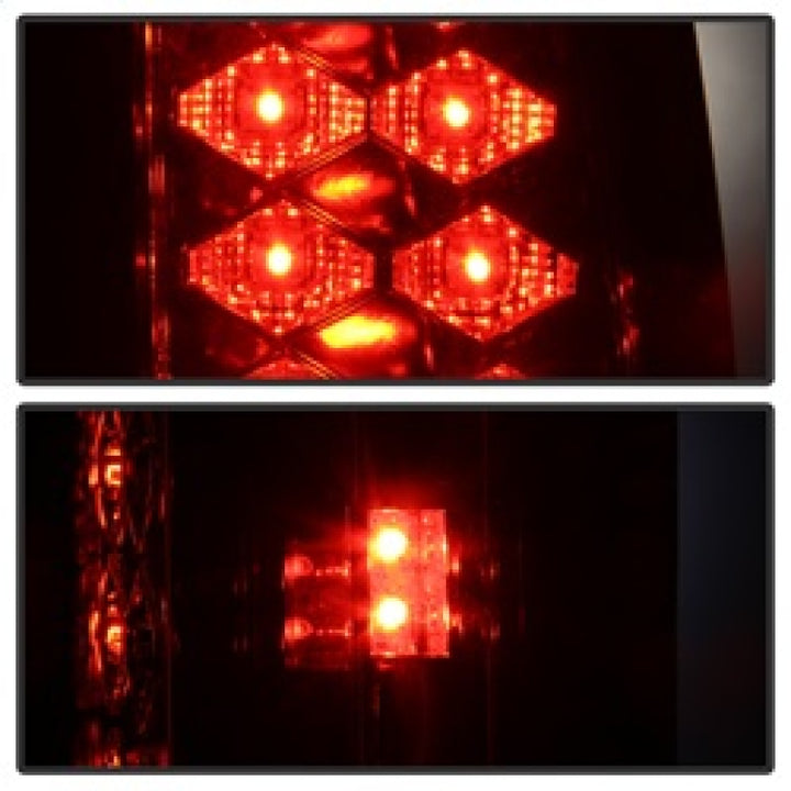 Spyder Chevy C/K Series 1500 88-98/Blazer 92-94 LED Tail Lights Red Clear ALT-YD-CCK88-LED-RC - Bull Strap