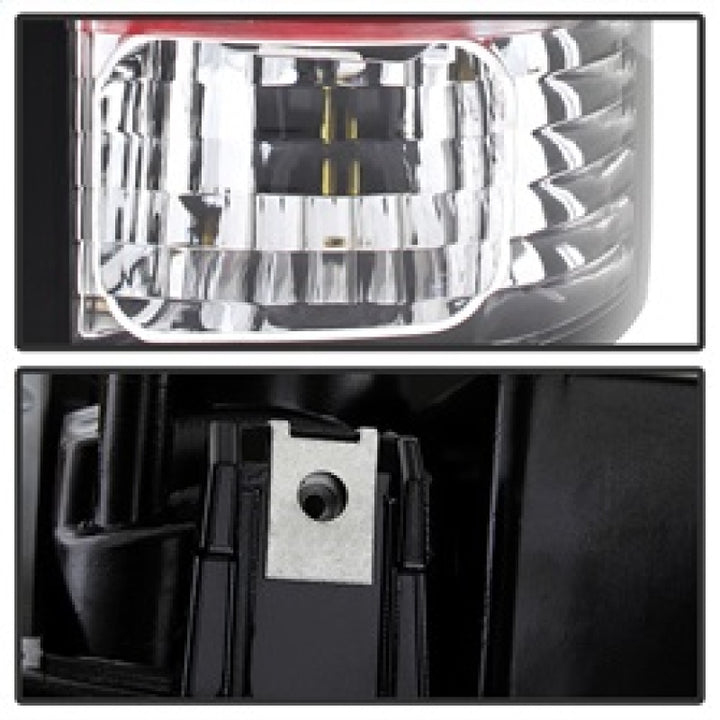 Spyder Chevy C/K Series 1500 88-98/Blazer 92-94 LED Tail Lights Red Clear ALT-YD-CCK88-LED-RC - Bull Strap