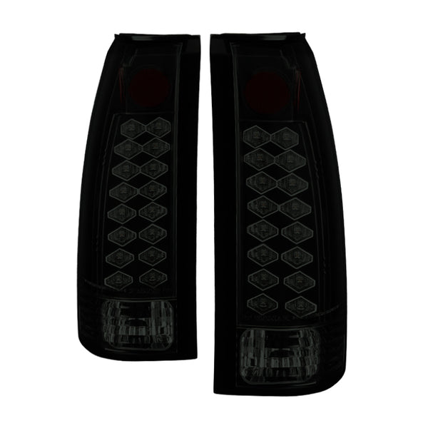Spyder Chevy C/K Series 1500 88-98/GMC Sierra 88-98 LED Tail Lights Blk Smke ALT-YD-CCK88-LED-BSM - Bull Strap
