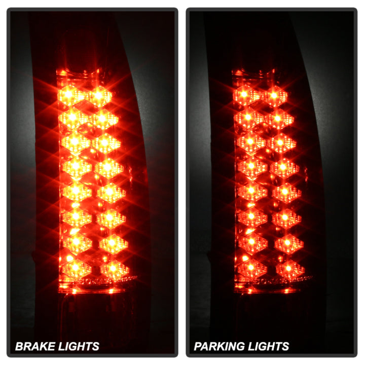 Spyder Chevy C/K Series 1500 88-98/GMC Sierra 88-98 LED Tail Lights Blk Smke ALT-YD-CCK88-LED-BSM - Bull Strap
