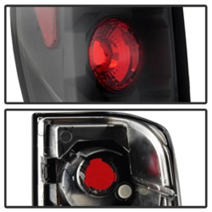 Spyder Chevy Colorado 04-13/GMC Canyon 04-13 Euro Style Tail Lights Black ALT-YD-CCO04-BK - Bull Strap