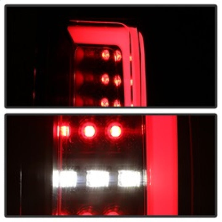 Spyder Chevy Colorado 2015-2017 Light Bar LED Tail Lights - Black ALT-YD-CCO15-LED-BK - Bull Strap