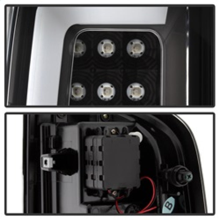 Spyder Chevy Colorado 2015-2017 Light Bar LED Tail Lights - Black ALT-YD-CCO15-LED-BK - Bull Strap