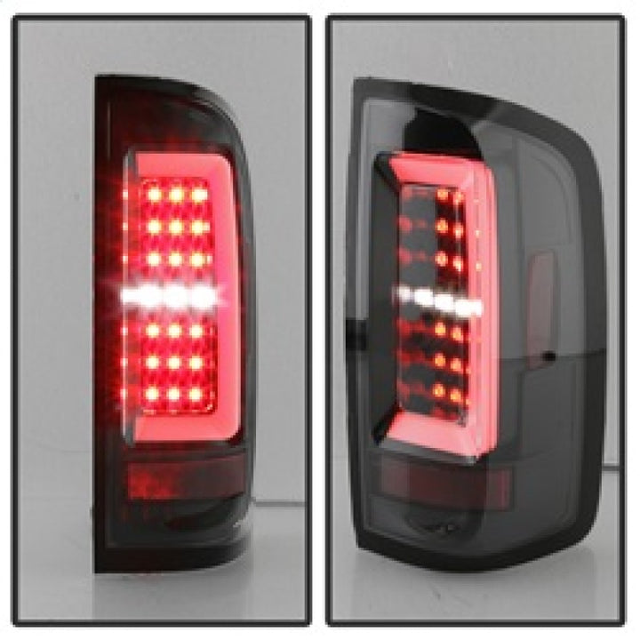 Spyder Chevy Colorado 2015-2017 Light Bar LED Tail Lights - Black ALT-YD-CCO15-LED-BK - Bull Strap