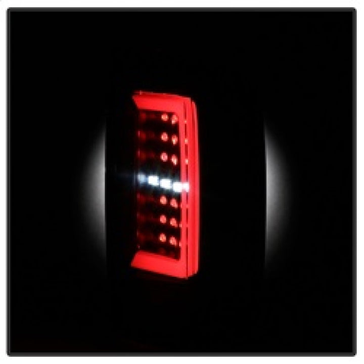 Spyder Chevy Colorado 2015-2017 Light Bar LED Tail Lights - Black ALT-YD-CCO15-LED-BK - Bull Strap