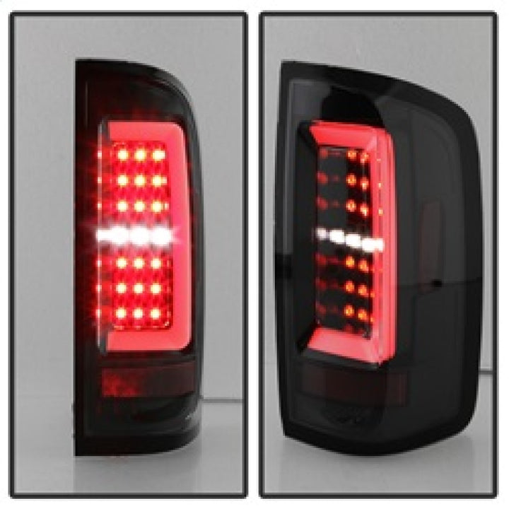 Spyder Chevy Colorado 2015-2017 Light Bar LED Tail Lights - Black Smoke ALT-YD-CCO15-LED-BSM - Bull Strap