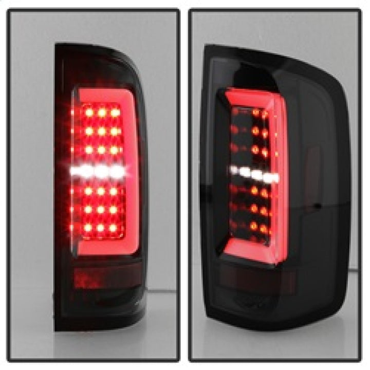 Spyder Chevy Colorado 2015-2017 Light Bar LED Tail Lights - Black Smoke ALT-YD-CCO15-LED-BSM - Bull Strap