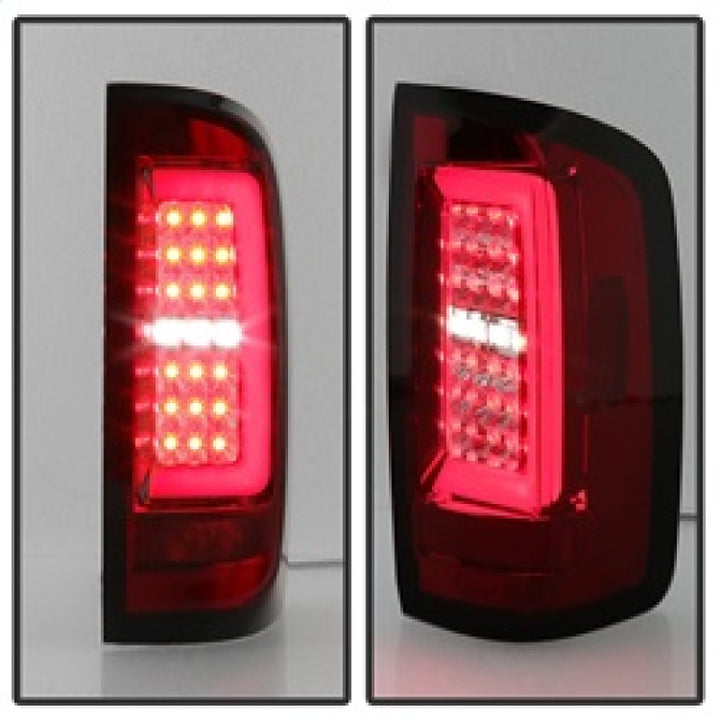 Spyder Chevy Colorado 2015-2017 Light Bar LED Tail Lights - Red Clear ALT-YD-CCO15-LED-RC - Bull Strap
