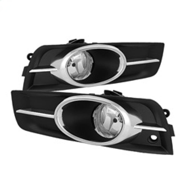 Spyder Chevy Cruze 2011-2014 (does not fit Sport model)OEM Fog Lights w/switch Clear FL-CCRZ2011-C - Bull Strap