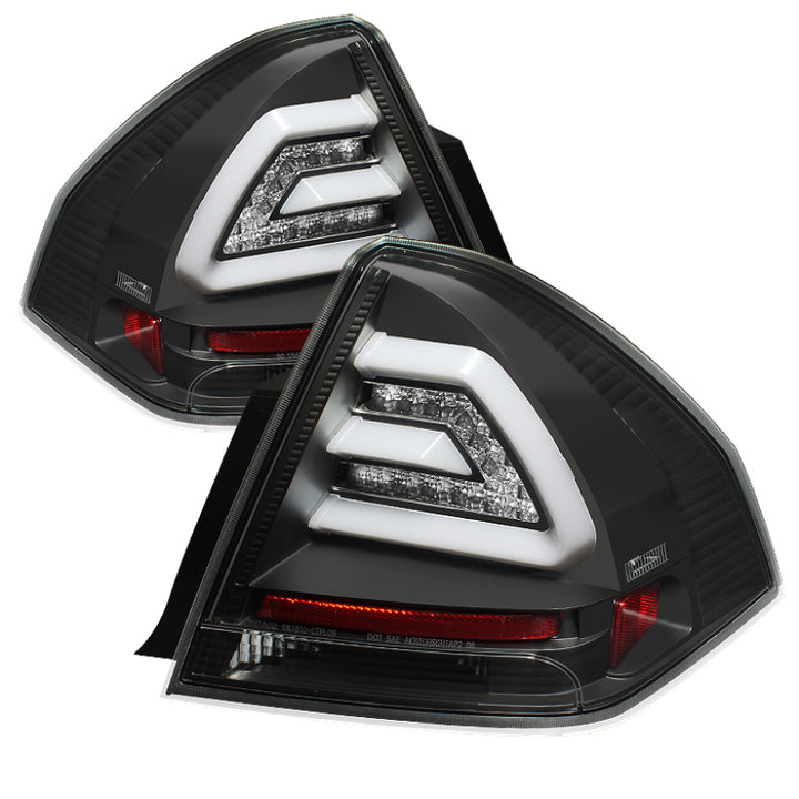 Spyder Chevy Impala 2006-2013 LED Tail Lights Black ALT-YD-CHIP06-LED-BK - Bull Strap