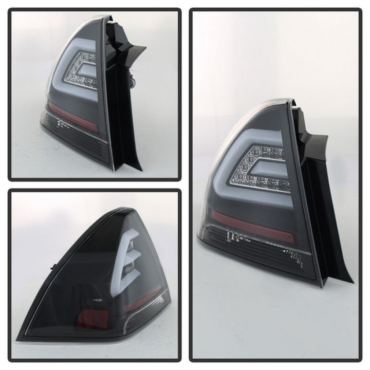 Spyder Chevy Impala 2006-2013 LED Tail Lights Black ALT-YD-CHIP06-LED-BK - Bull Strap