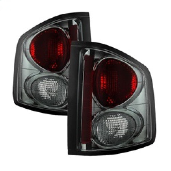 Spyder Chevy S10 94-04/GMC Sonoma 94-04/Isuzu Hombre 96-00 Euro Tail Lights Smke ALT-YD-CS1094-SM - Bull Strap