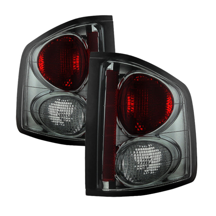 Spyder Chevy S10 94-04/GMC Sonoma 94-04/Isuzu Hombre 96-00 Euro Tail Lights Smke ALT-YD-CS1094-SM - Bull Strap