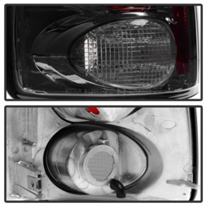 Spyder Chevy S10 94-04/GMC Sonoma 94-04/Isuzu Hombre 96-00 Euro Tail Lights Smke ALT-YD-CS1094-SM - Bull Strap